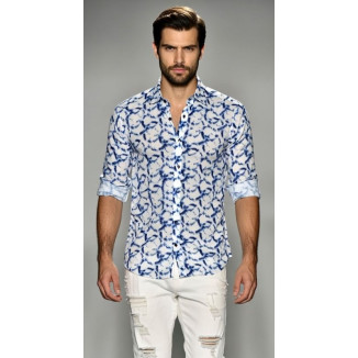 CAMISA SLIM HOMBRE DEFUSED,ALGODÓN/ELASTÁN.