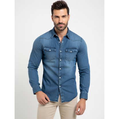 CAMISA HOMBRE MANGA LARGA...